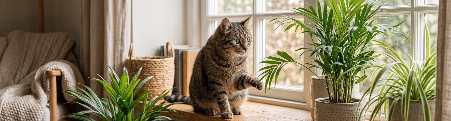 Featured image of post Plantas e gatos: quais são tóxicas, quais são seguras e como proteger seu jardim