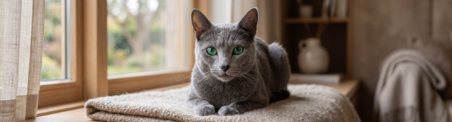 Featured image of post Russian Blue: o elegante Azul Russo e seu temperamento reservado
